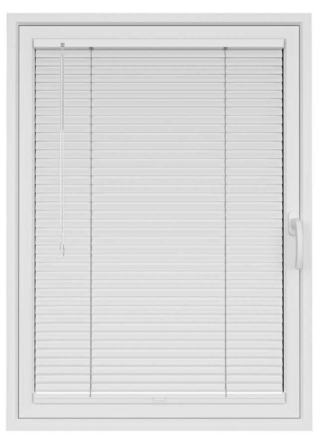 Gloss Soft White StickFitLite Aluminium Blind