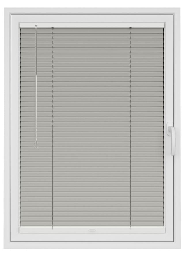 Soft Grey StickFitLite Aluminium Blind