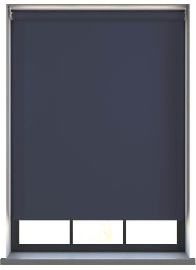 Amor Royal Blue - Electric Roller Blind