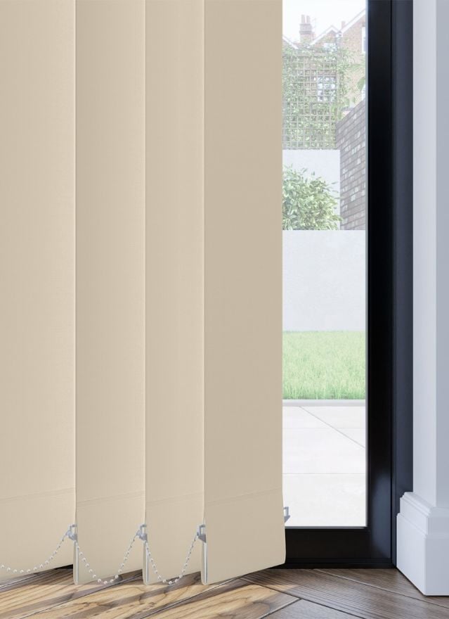 Riva Blackout Dark Balance Vertical Blind