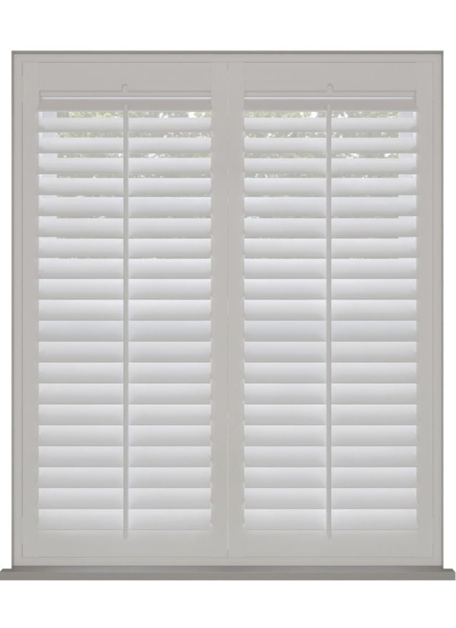 Silk White Full Height Shutter