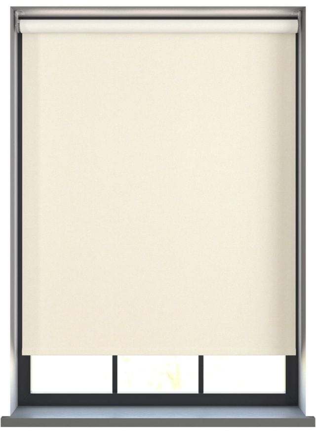 Lux Dark Cream Roller Blind