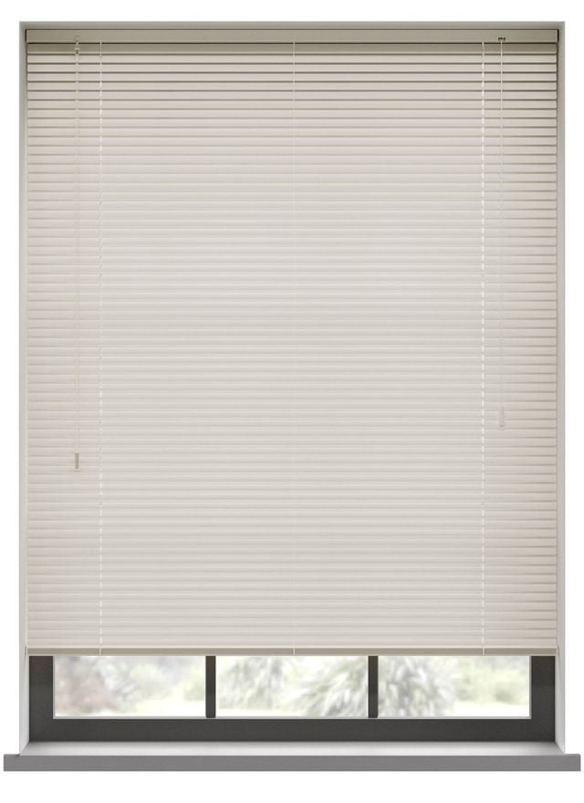 Satin Ivory Aluminium Venetian