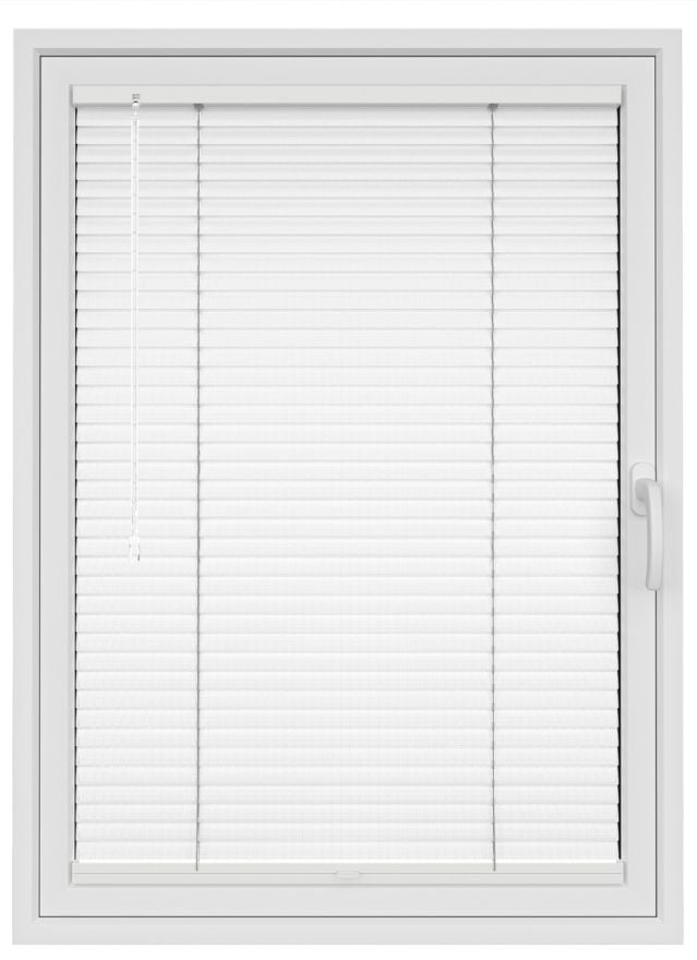 White Perforated StickFitLite Aluminium Blind