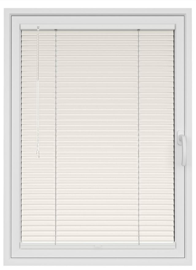 Satin Pure White StickFitLite Aluminium Blind