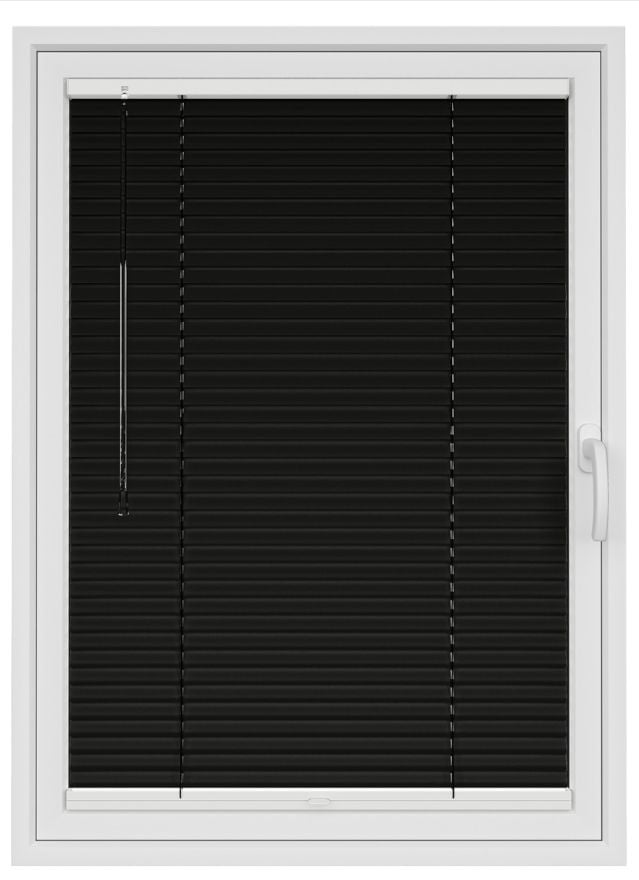 Matt Black StickFitLite Aluminium Blind