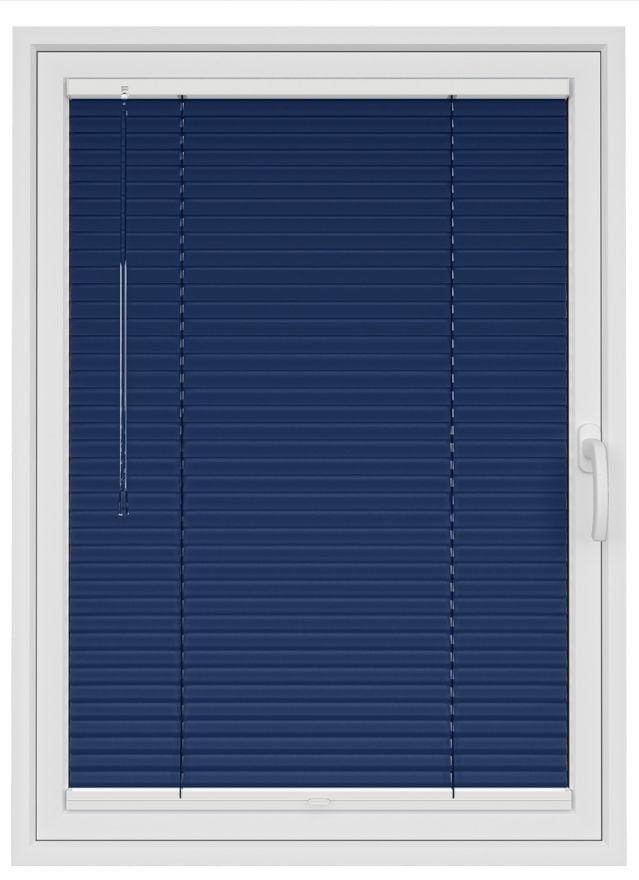 Royal Blue StickFitLite Aluminium Blind