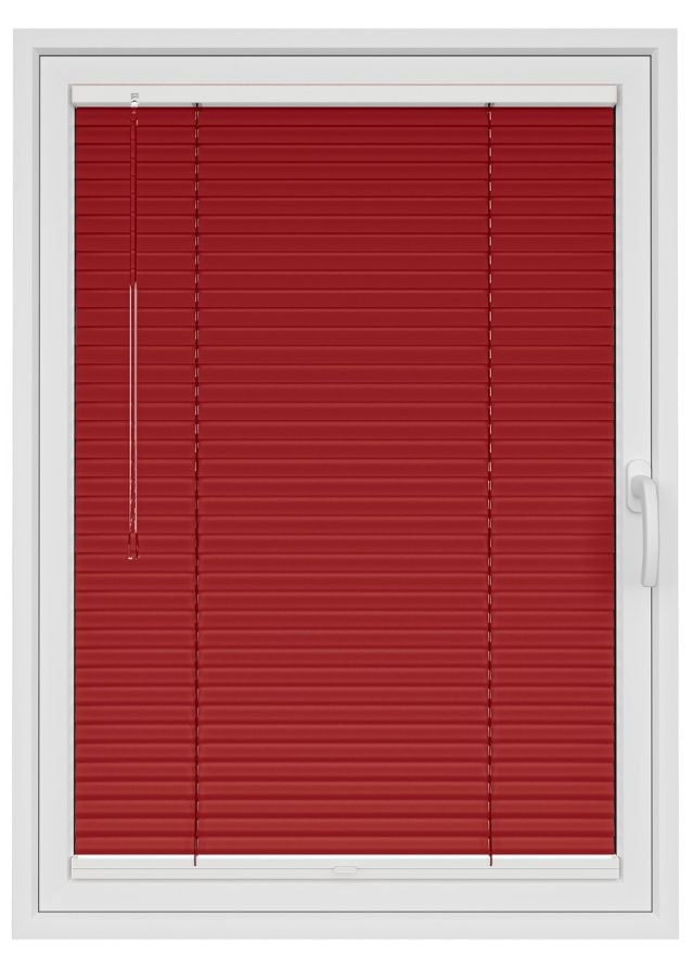 Rich Red StickFitLite Aluminium Blind