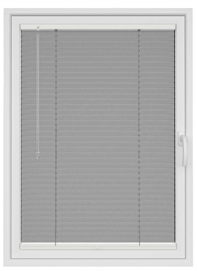 Silver Aluminium StickFitLite Aluminium Blind