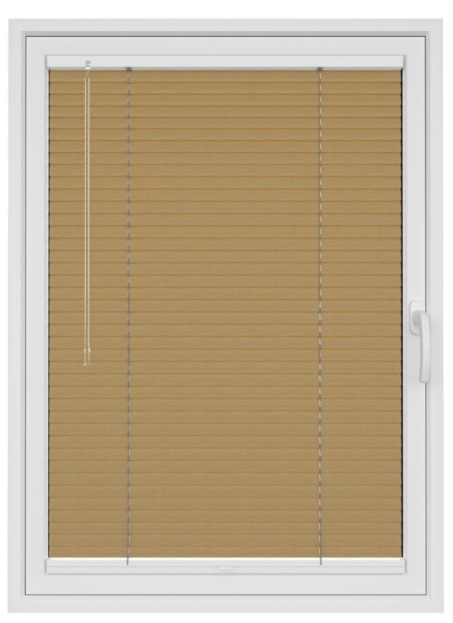 Warm Maple StickFitLite Aluminium Blind