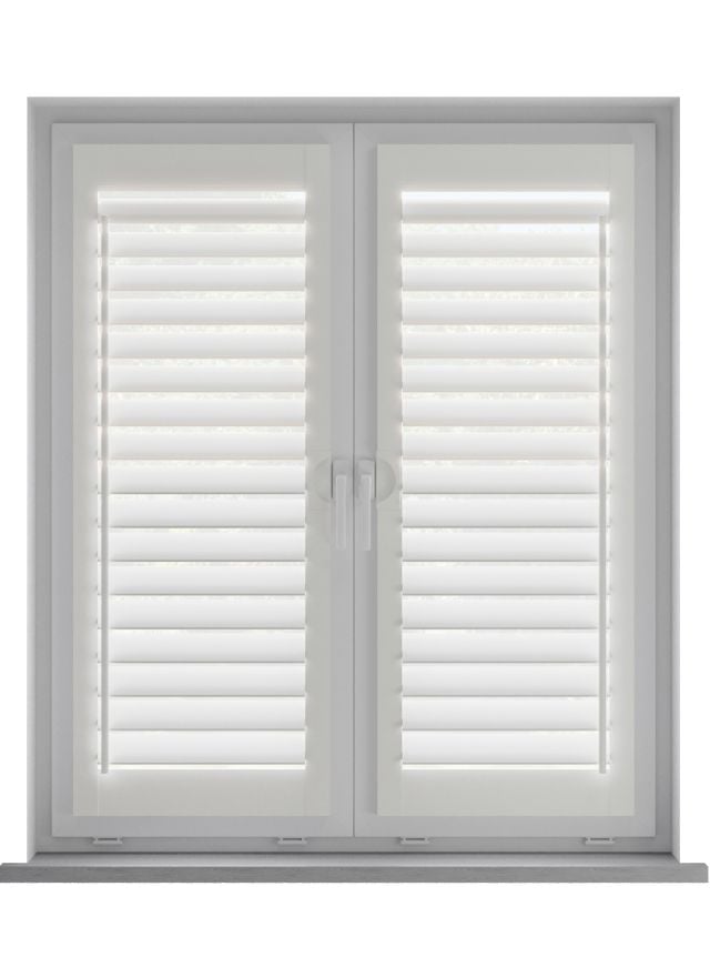 Cotton White Perfect Fit Shutter