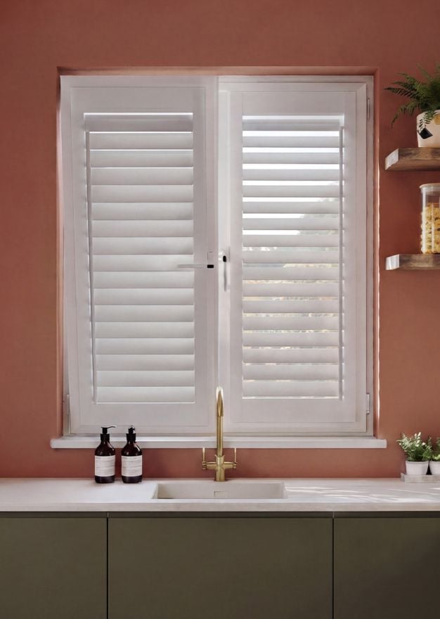 Cotton White Perfect Fit Shutter