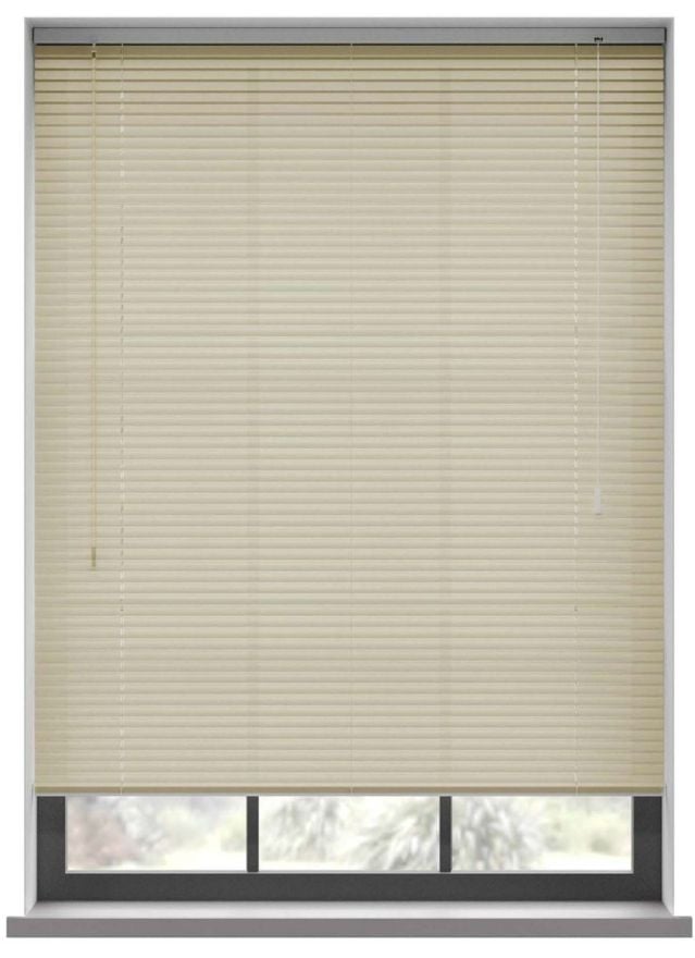 Cream Perfora Aluminium Venetian 
