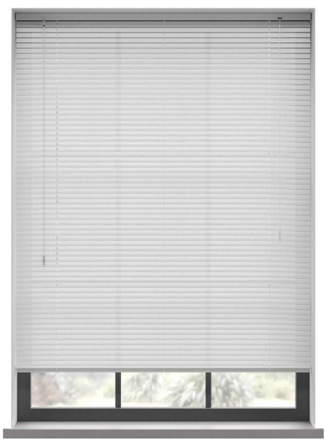 White Perfora Aluminium Venetian