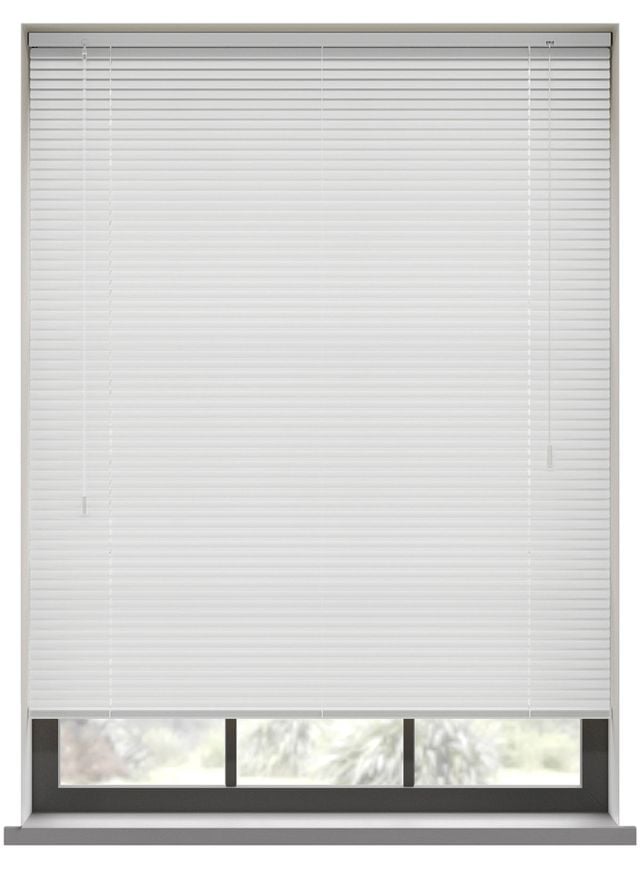 Gloss Pure White Aluminium Venetian 