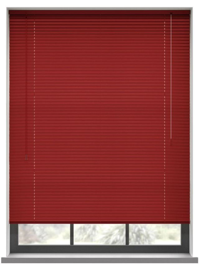 Ruby Red Aluminium Venetian 