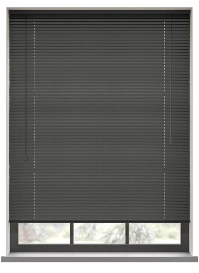 Satin Graphite Aluminium Venetian