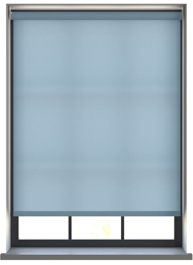 Burst Sky Blue Roller Blind