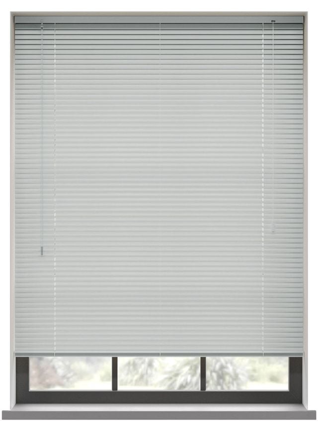 Brushed Titanium Aluminium Venetian