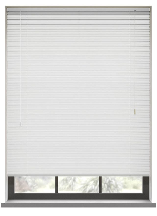 Gloss Soft White Aluminium Venetian 