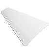 Gloss Soft White StickFitLite Aluminium Blind