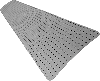 Silver Perforated Stick Fit