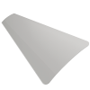 Cotton White StickFitLite Aluminium Blind