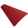 Rich Red Aluminium Venetian