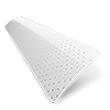 White Perfora Aluminium Venetian