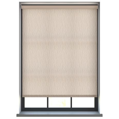 Crown Light Silver Roller Blind