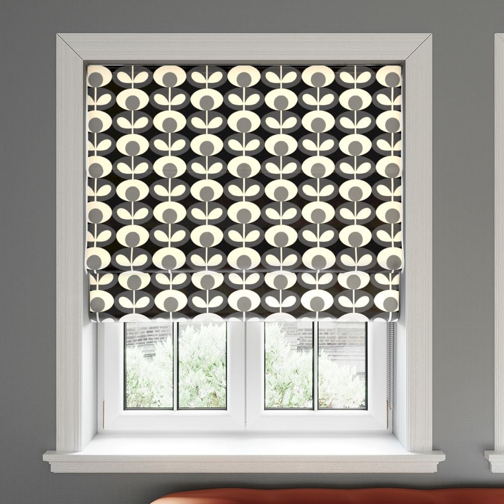 Orla Kiely Oval Flower Cool Grey