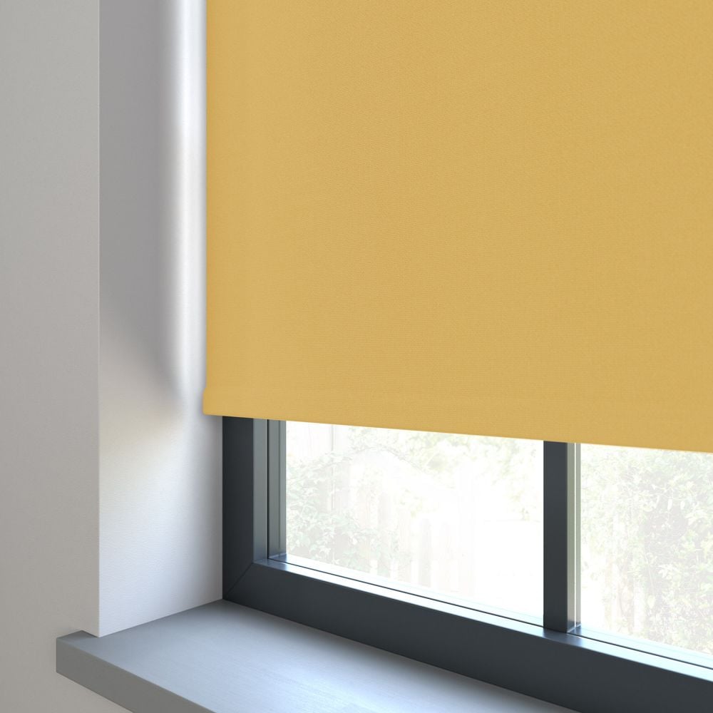 Amor Pastel Yellow Roller Blind
