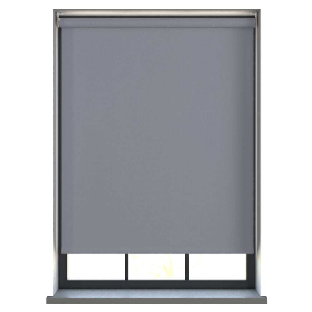 Amor Stormy Grey - Electric Roller Blind