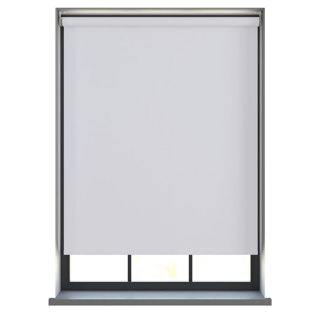 Amor White Lotus - Electric Roller Blind