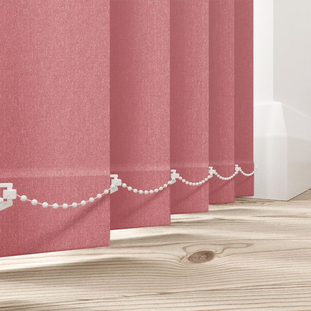 Lux Dark Raspberry Vertical Blind