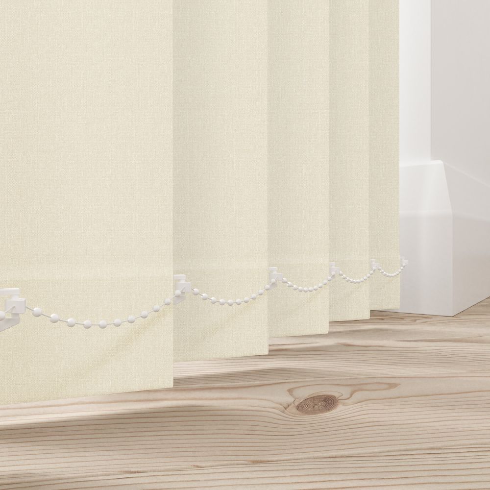 Lux Dark Cream Vertical Blind