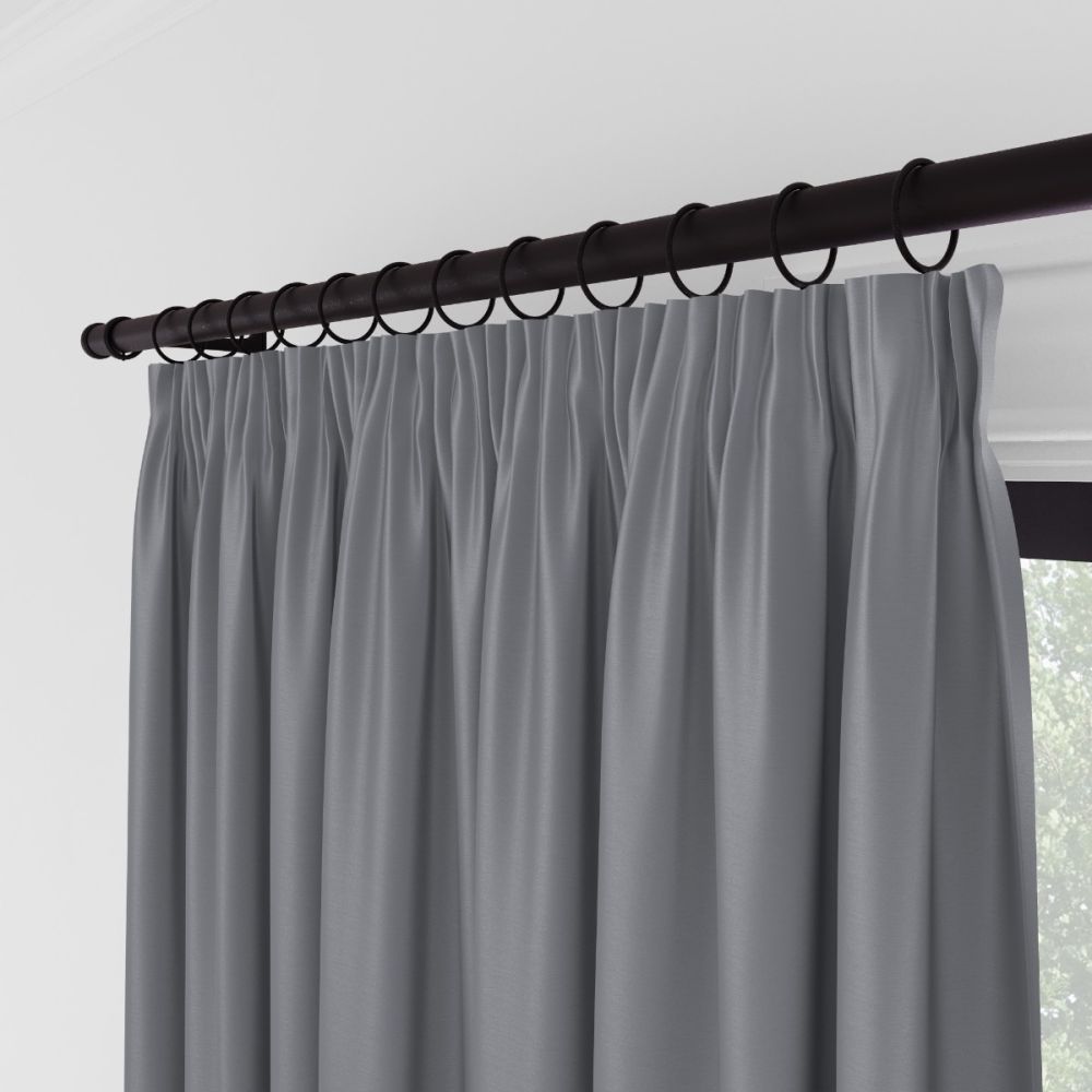 Koi Faux Silk Grey