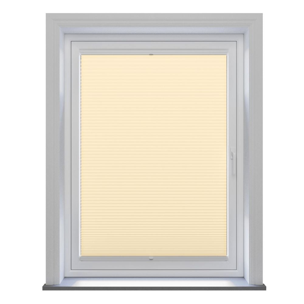 Pleated Yellow Stick Fit