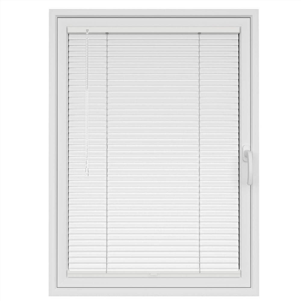 Gloss Pure White StickFitLite Aluminium Blind