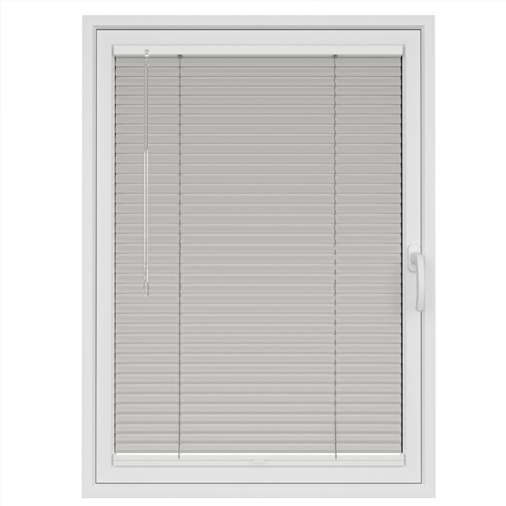 Cotton White StickFitLite Aluminium Blind
