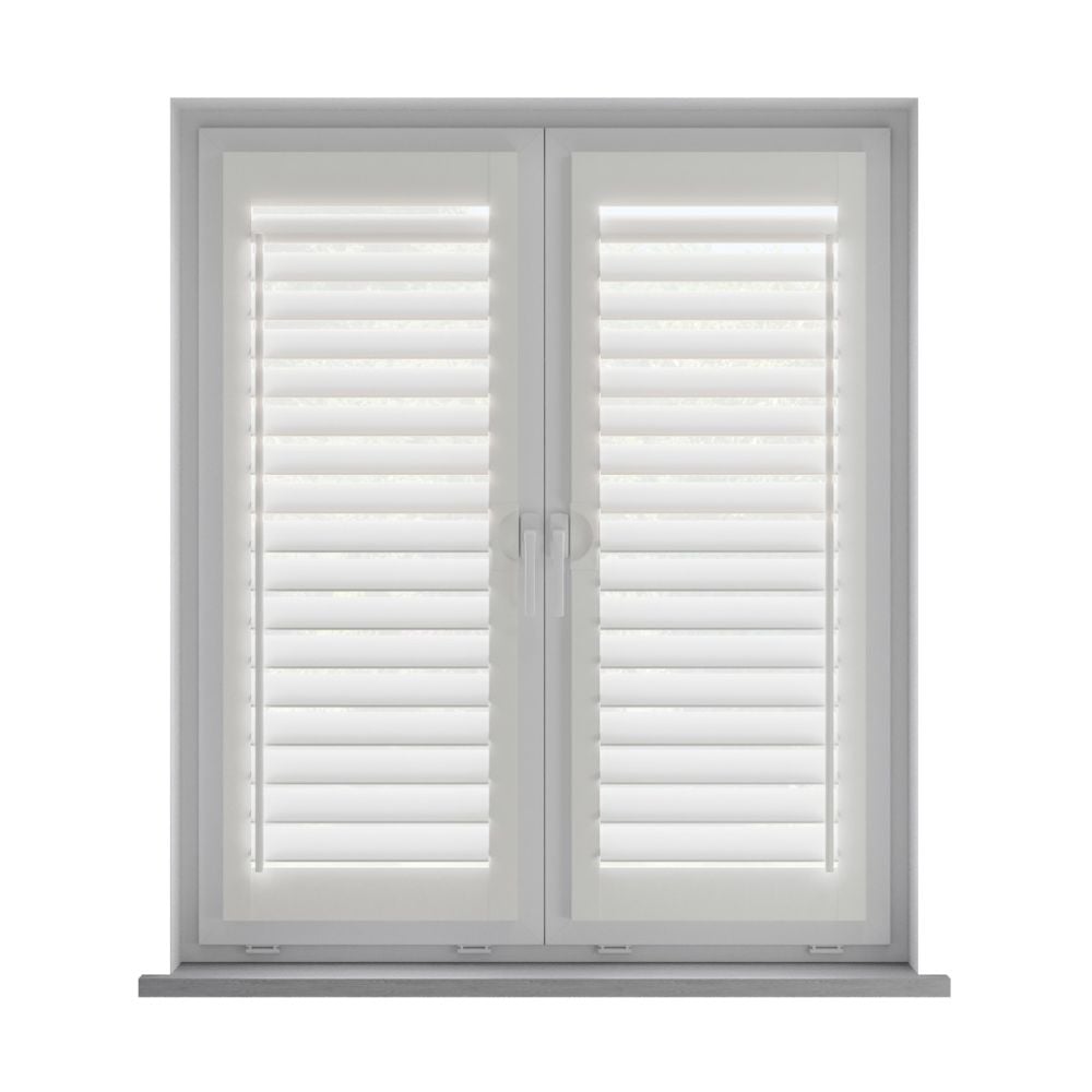 Cotton White Perfect Fit Shutter