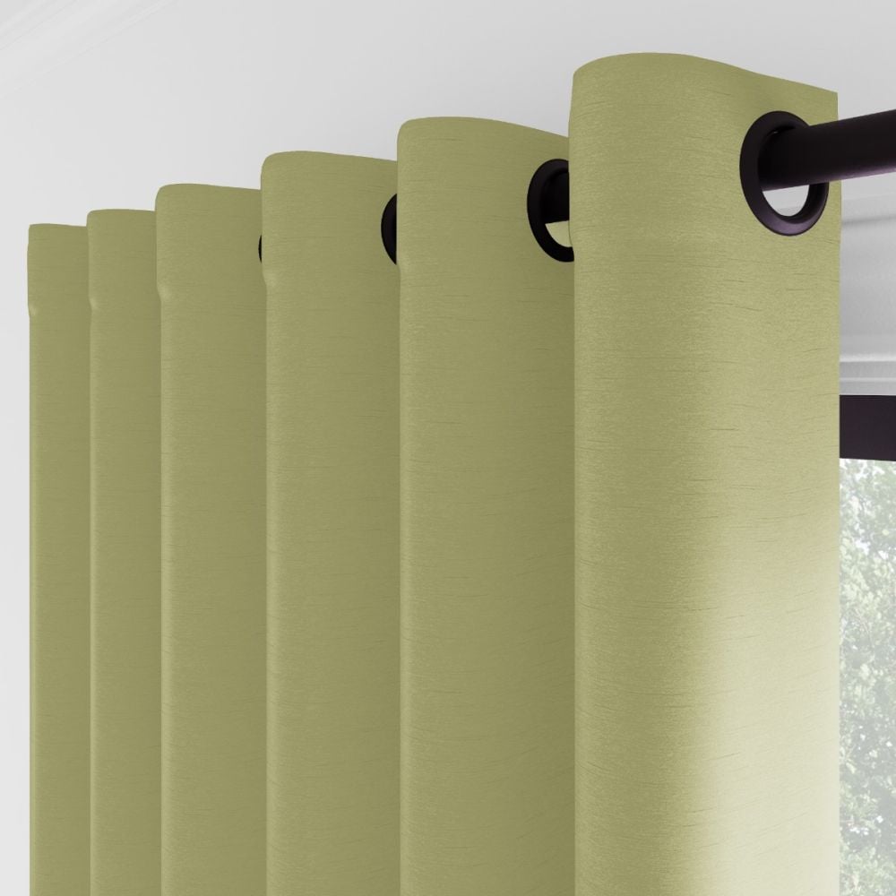 Opulant Faux Silk Blushed Olive