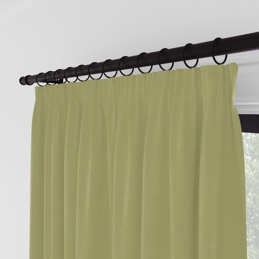 Opulant Faux Silk Blushed Olive