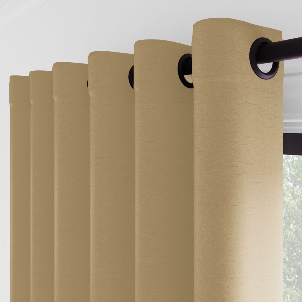 Opulant Faux Silk Light Gold