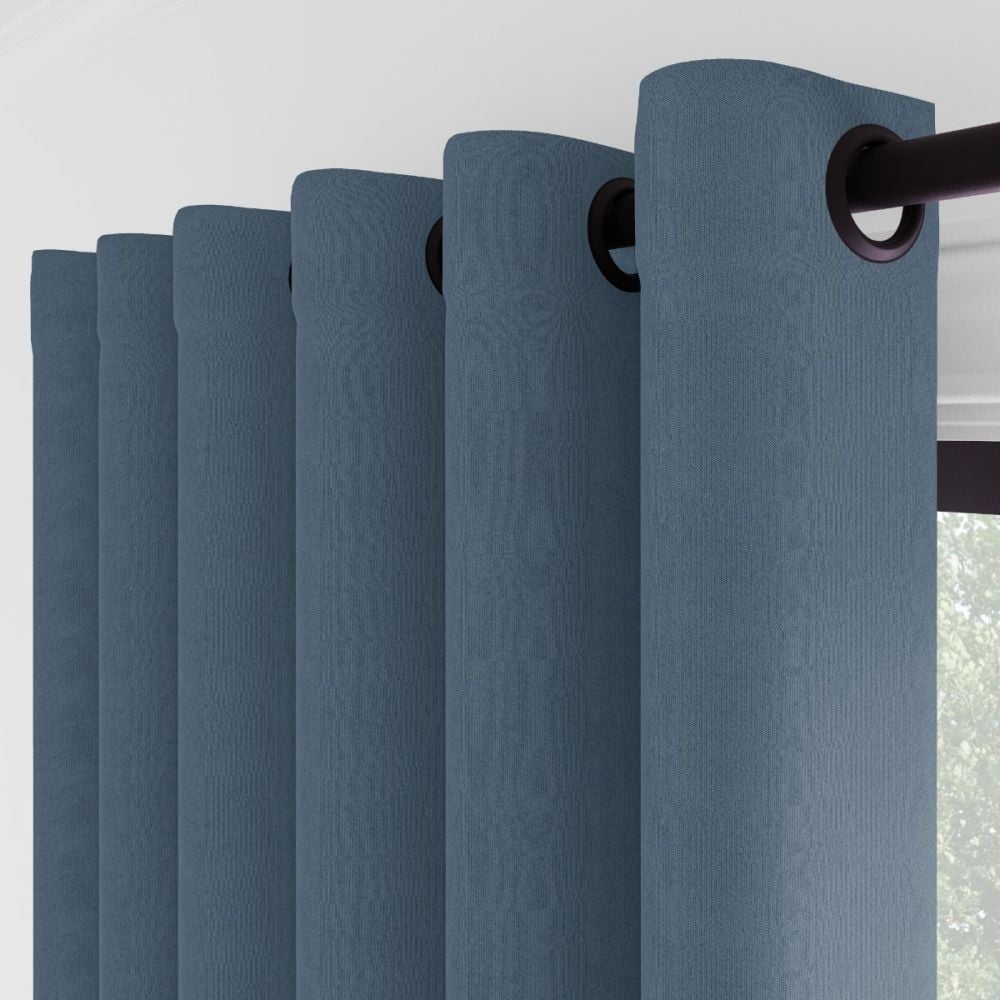 Rustic Weave Steel Blue