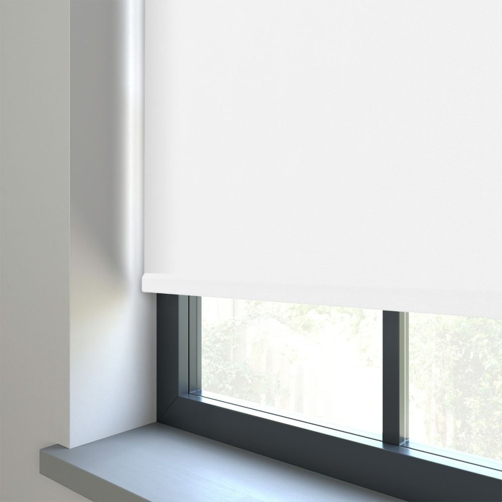 Apex White Roller Blind