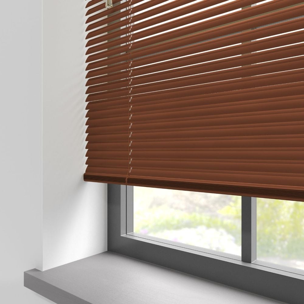 Burnt Brown Aluminium Venetian