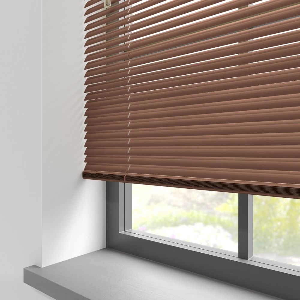Woodland Brown Aluminium Venetian 