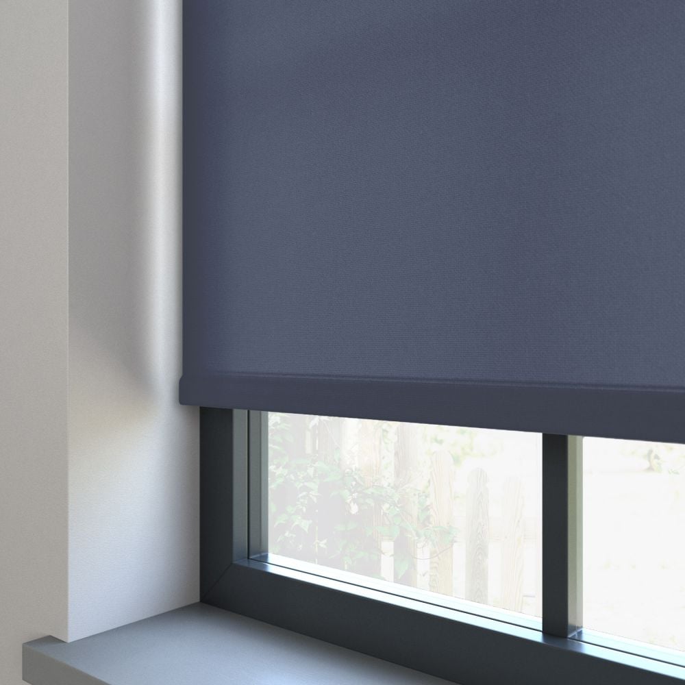 Burst Royal Blue Roller Blind