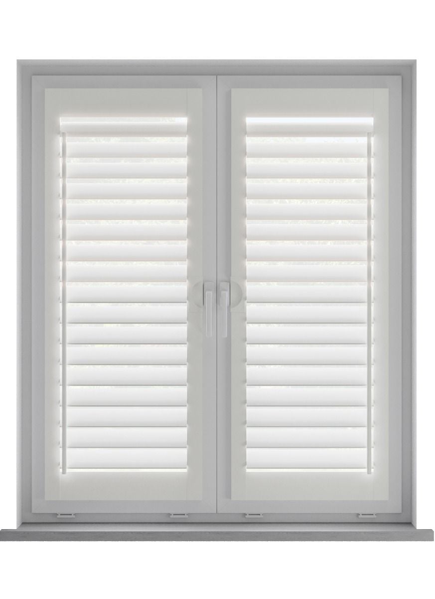 Cotton White Perfect Fit Shutter